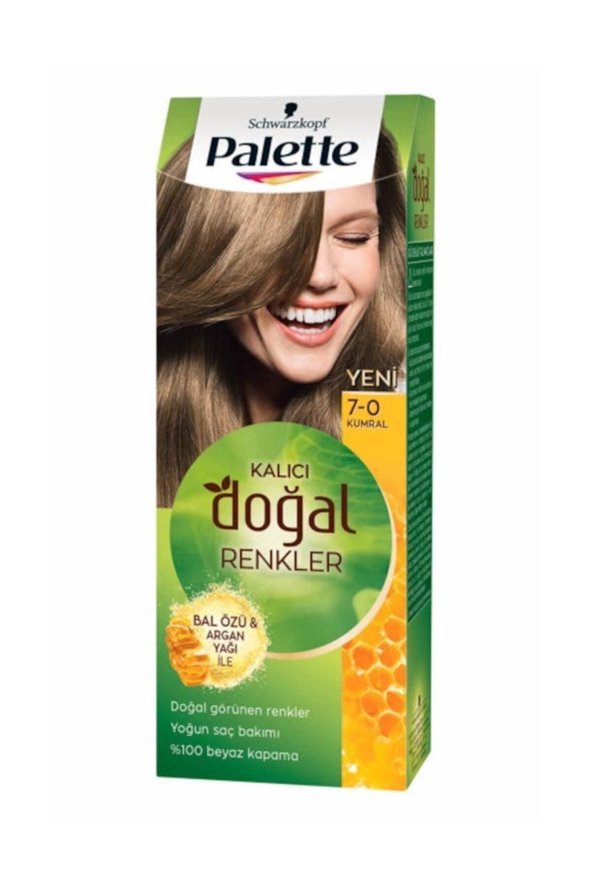 palette kalici dogal renkler 7 0 kumral fiyati yorumlari trendyol