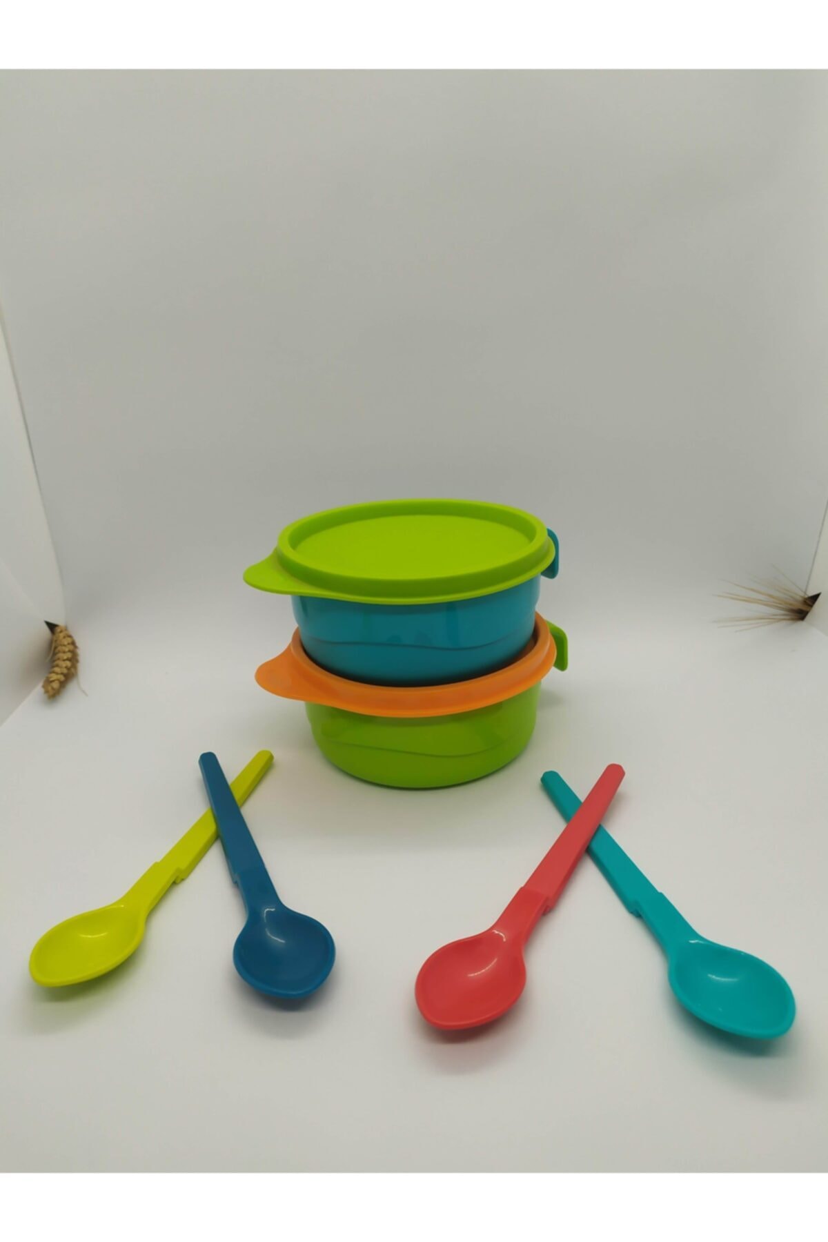 Tupperware Seker Bebek Beslenme Kabi Ikili Dort Kasikli Set Fiyati Yorumlari Trendyol