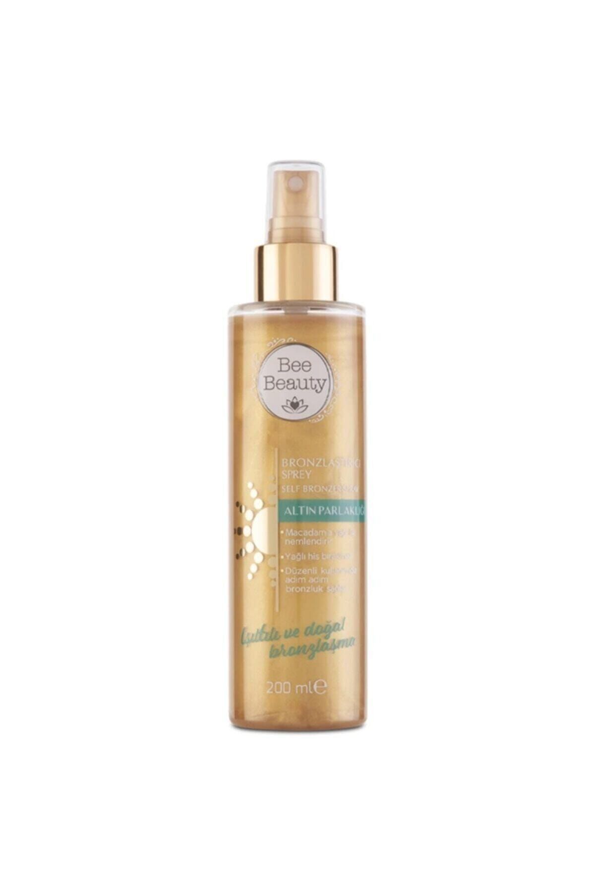bee beauty bronzlastirici sprey altin parlakligi 200 ml fiyati yorumlari trendyol