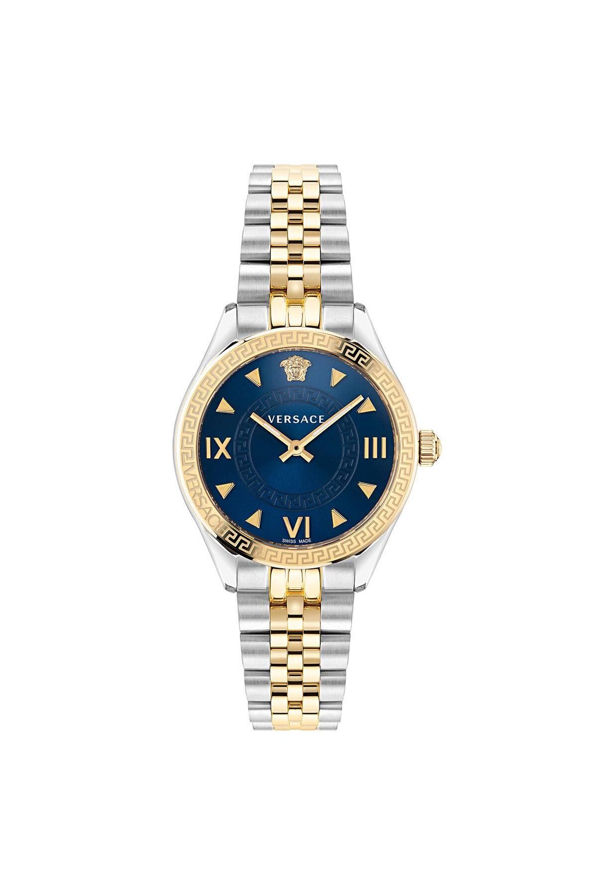 Versace hellenyium watch green deals