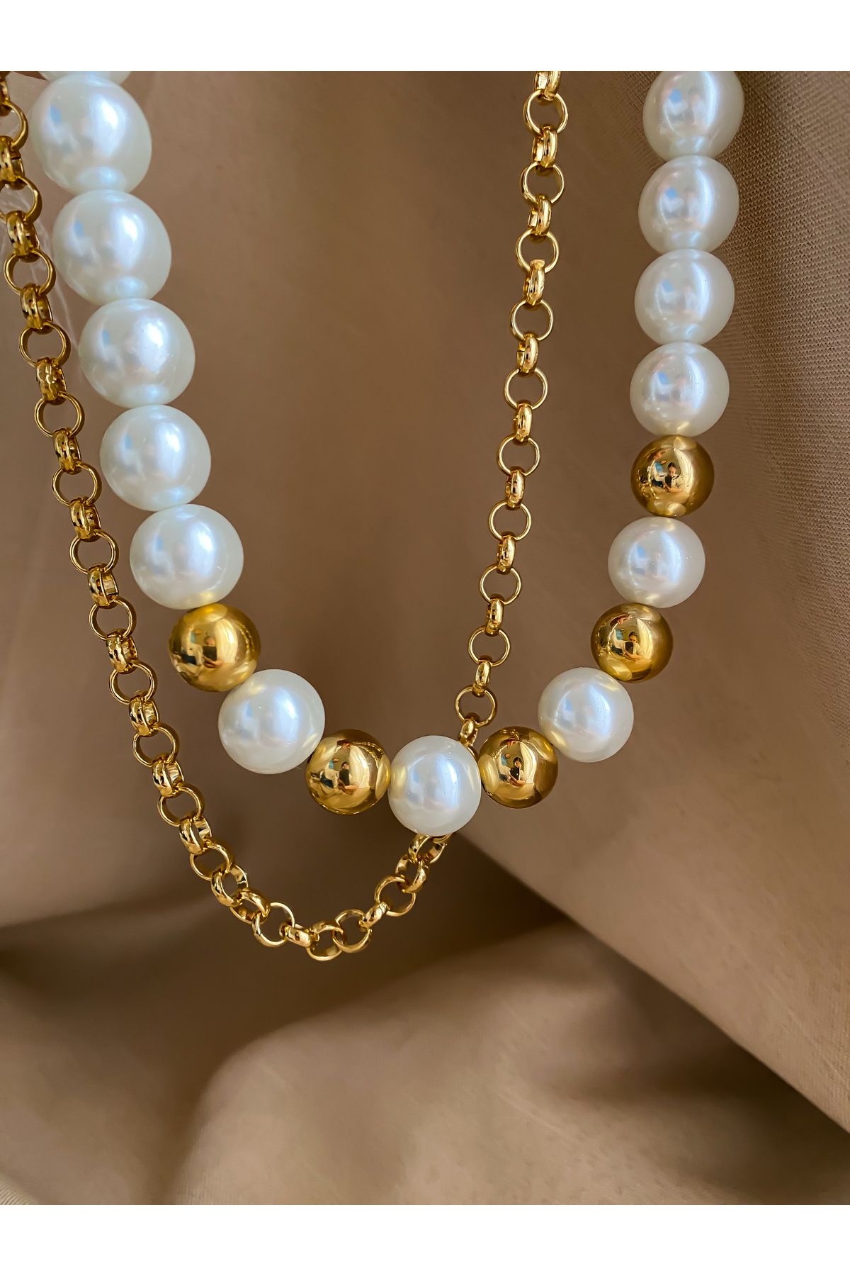 Buy YERTTER Vintage 1920s Gatsby Large Pearl Collar Choker Necklace  Earrings Set Simulated Pearl Statement Necklace Multi Strand Pearl Necklace  Costume Jewelry Chunky Pearls Necklaces for Women Wedding Jewelry Online at  desertcartINDIA