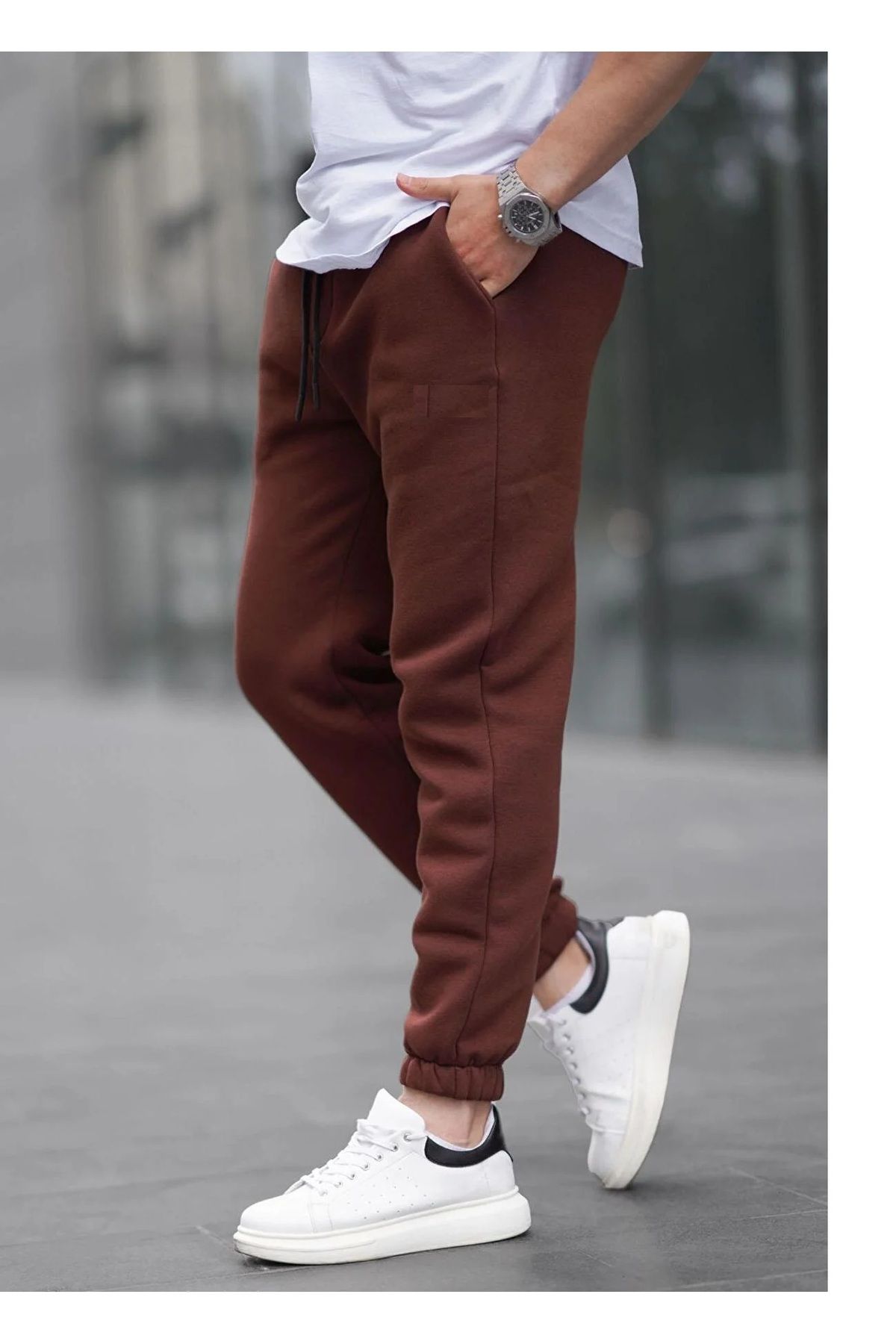 Thick outlet fleece sweatpants
