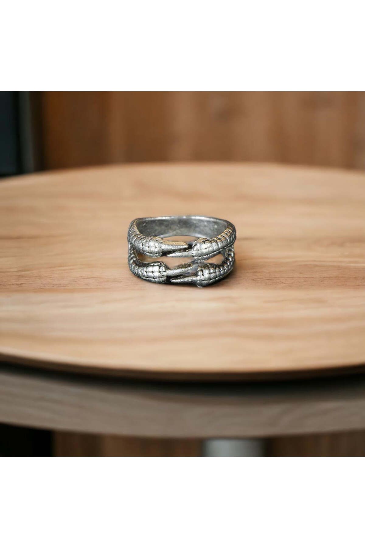 renery Silver Plated Adjustable Model Women s And Men s Claw Ring
