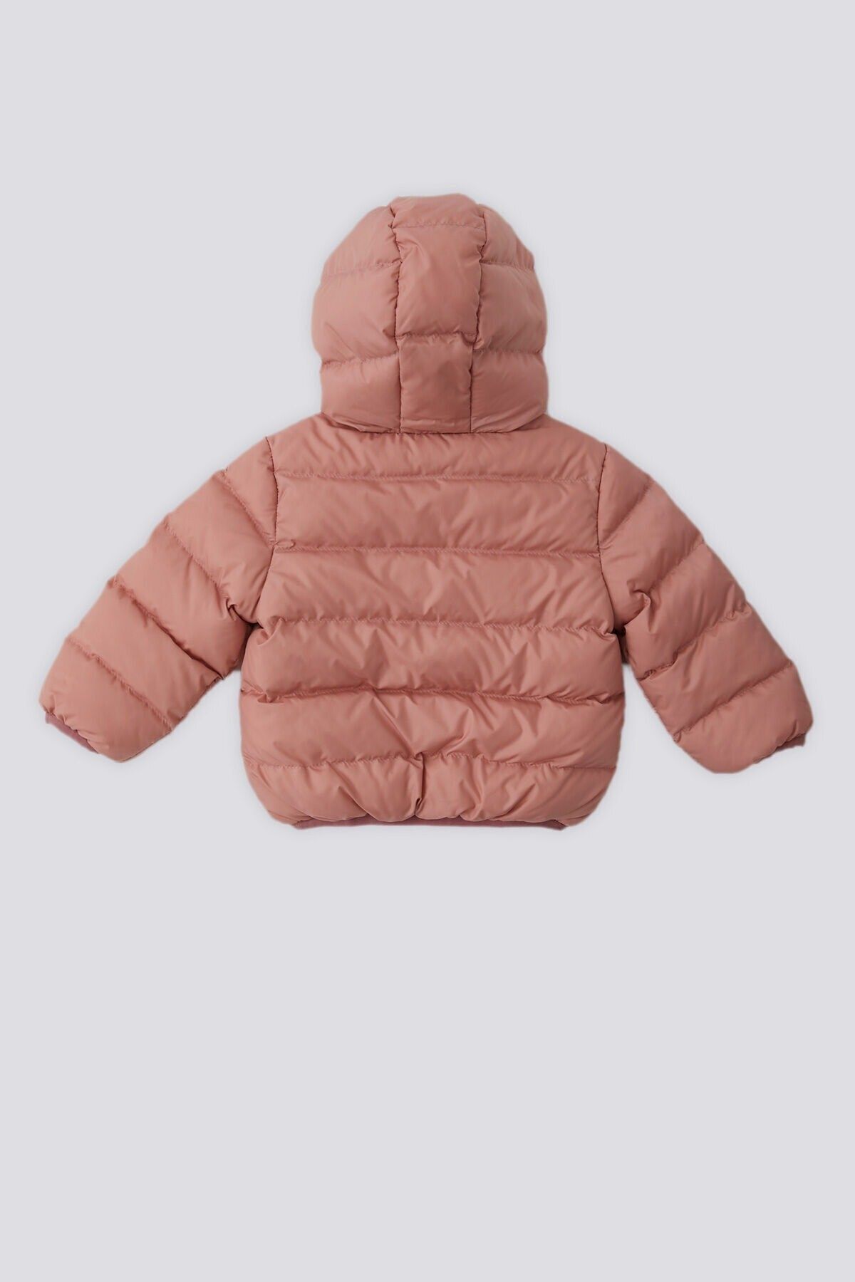 Pink polo bubble coat discount