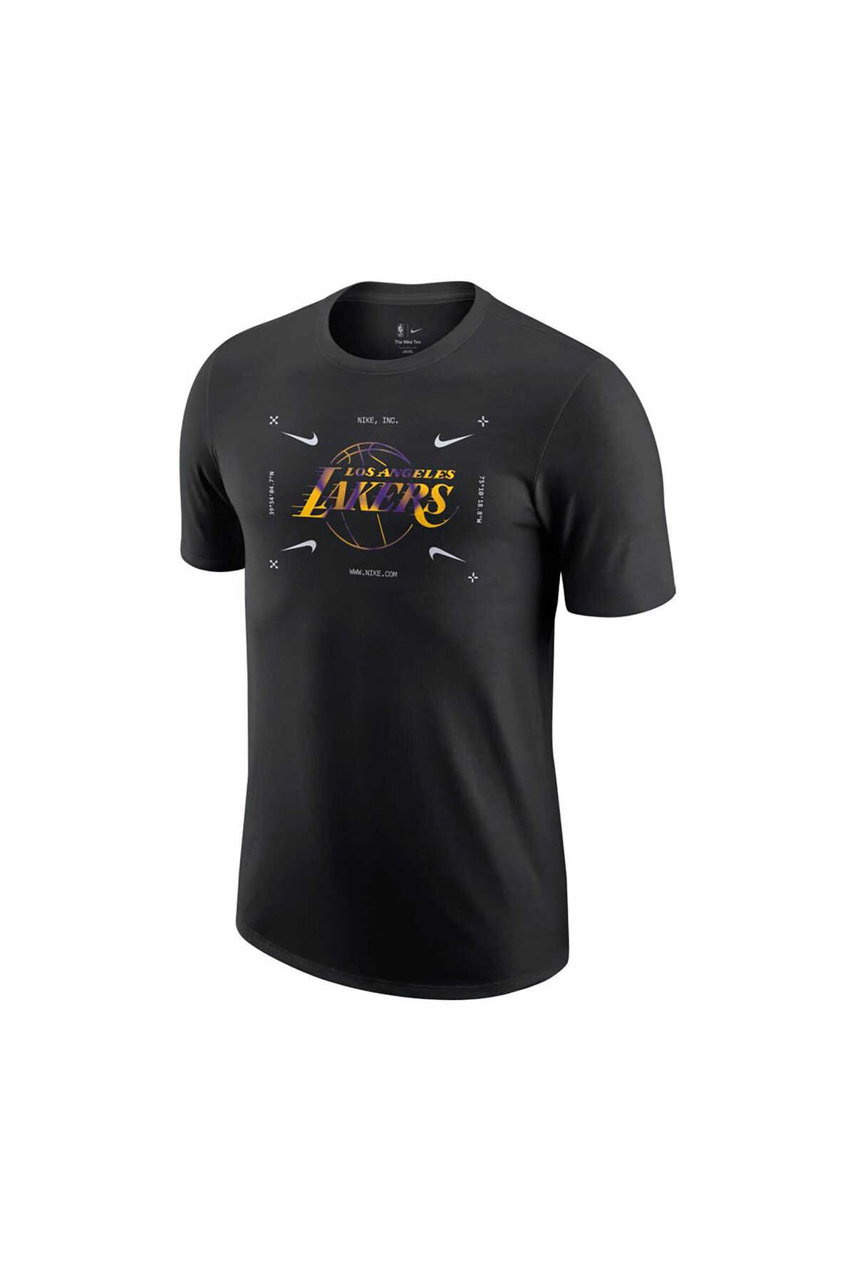 Lakers black tee best sale