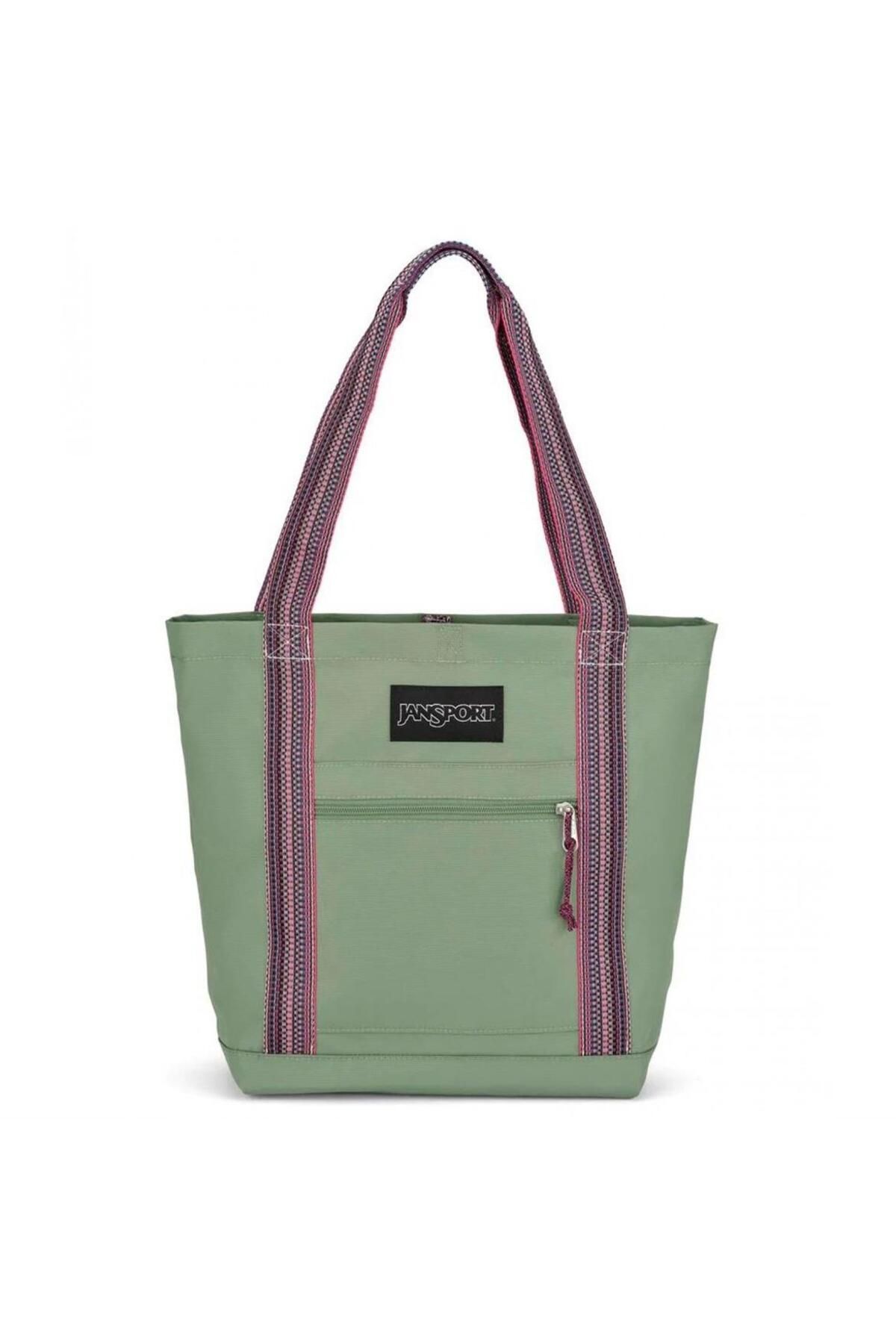 Jansport Restore Tote Green Shoulder Bag Trendyol