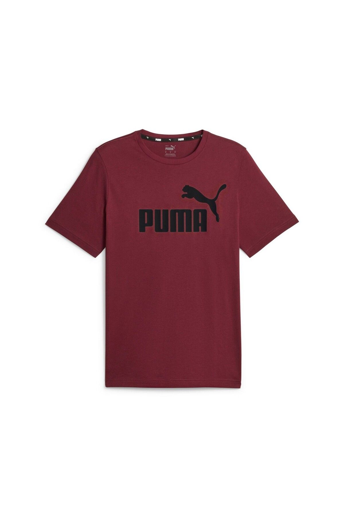 Burgundy puma t shirt discount
