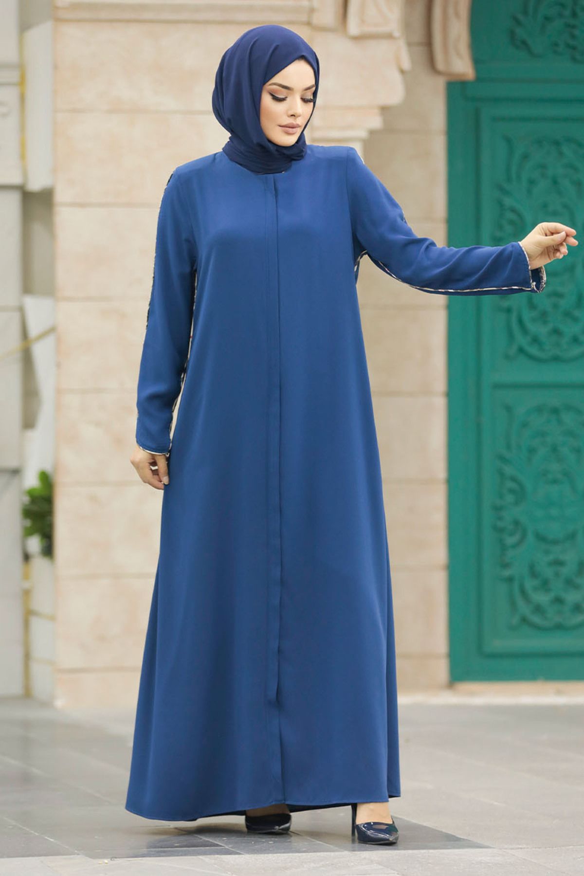 Fitted abaya discount