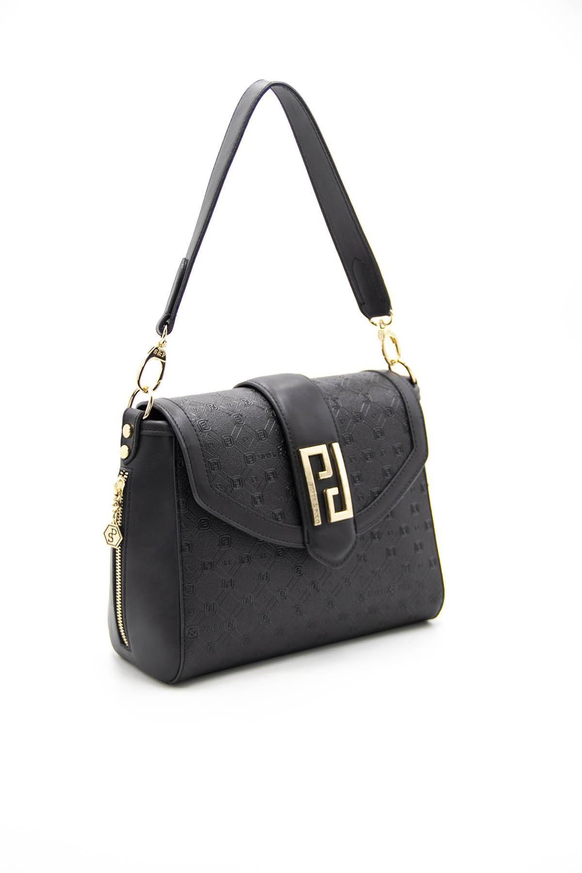 Guess brightside online shoulder bag black