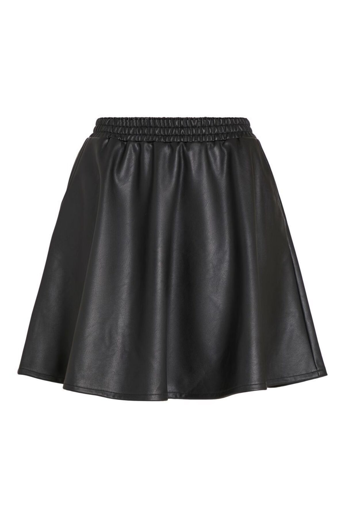 VILA Skirt Black Midi Trendyol