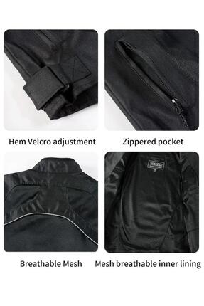 HÖRGÜÇLÜ 4 MEVSİM SU GEÇİRMEZ KUMAŞ MOTOSİKLET MONTU Image 3