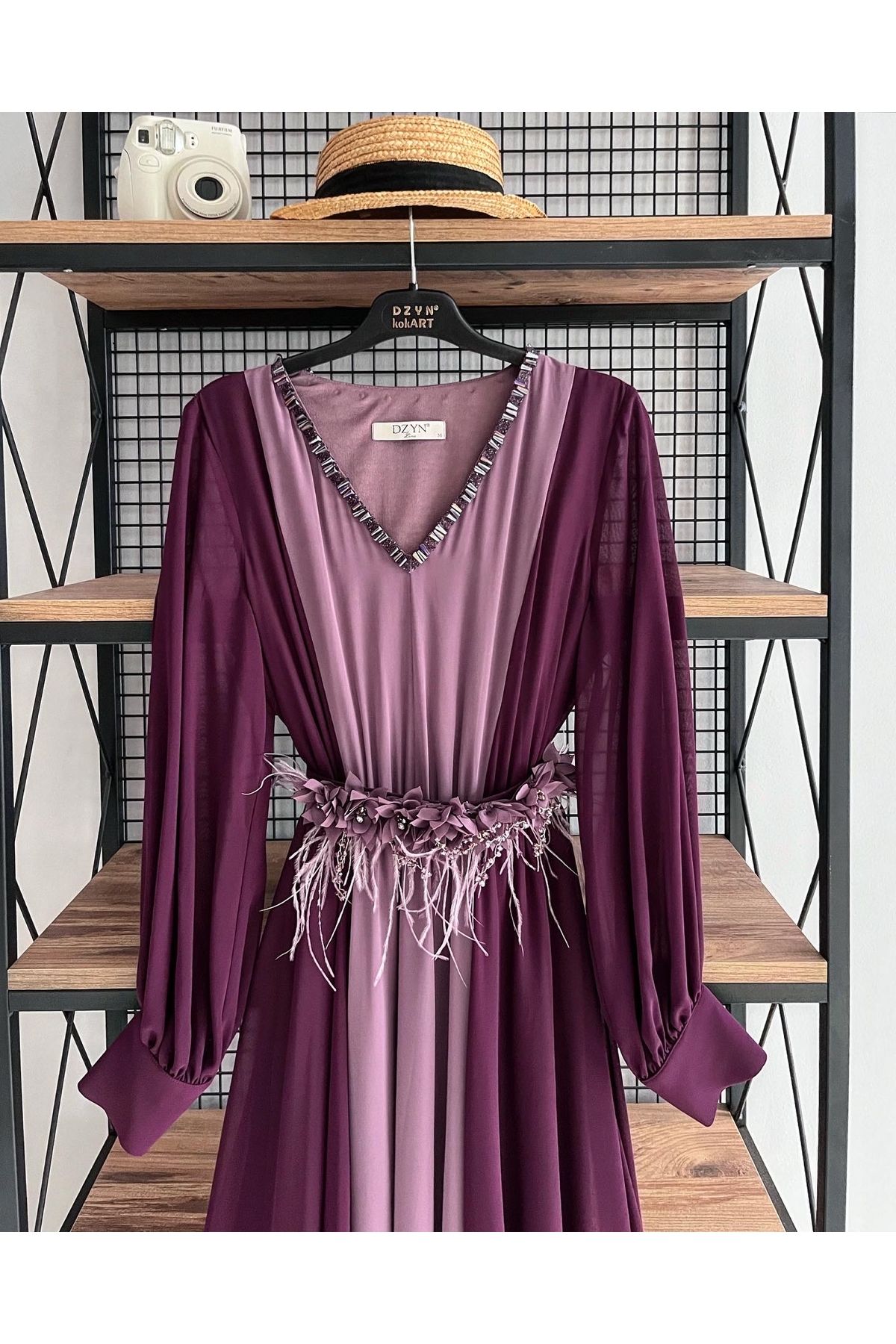 Dzyn Line Ewas Design Maxi Length Double Color Women s Tulle Dress