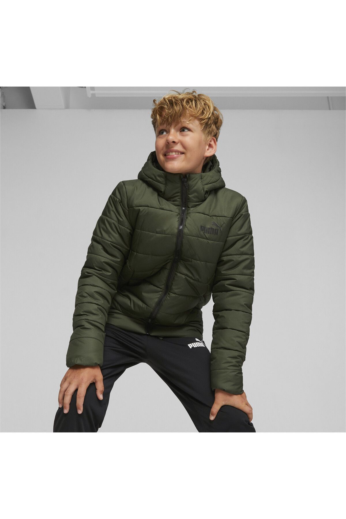 Puma top jacket green