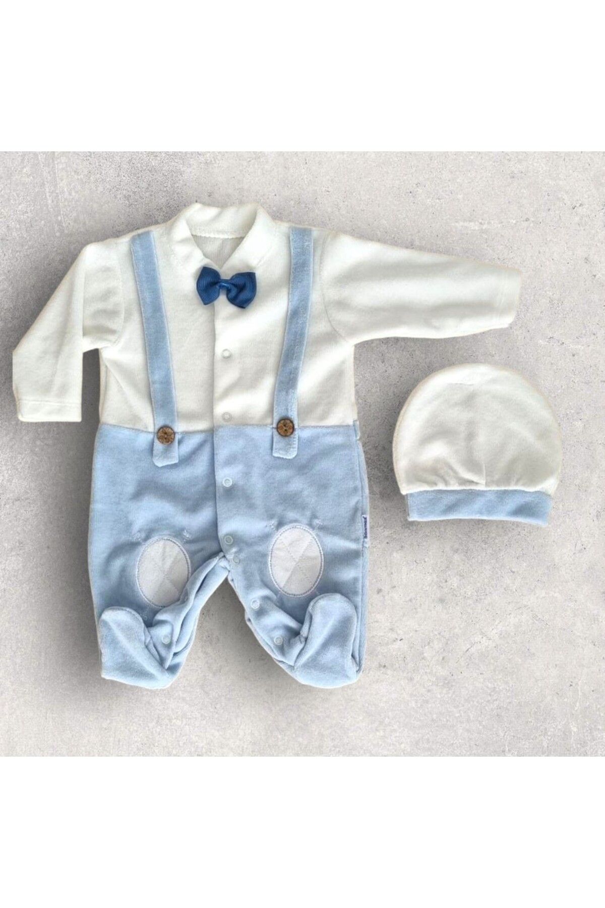 Baby velvet jumpsuit top
