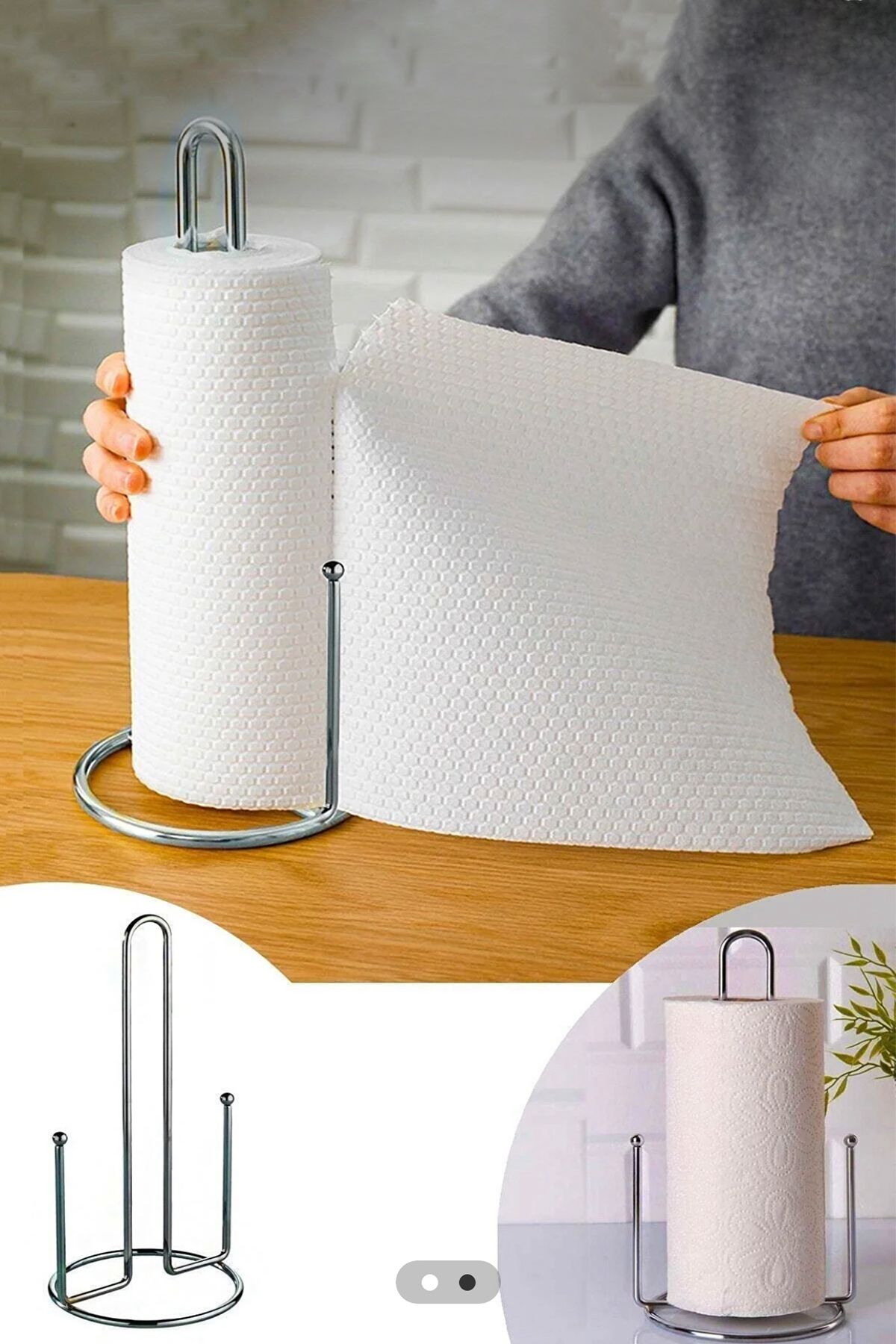 Napkin and paper towel holder set outlet