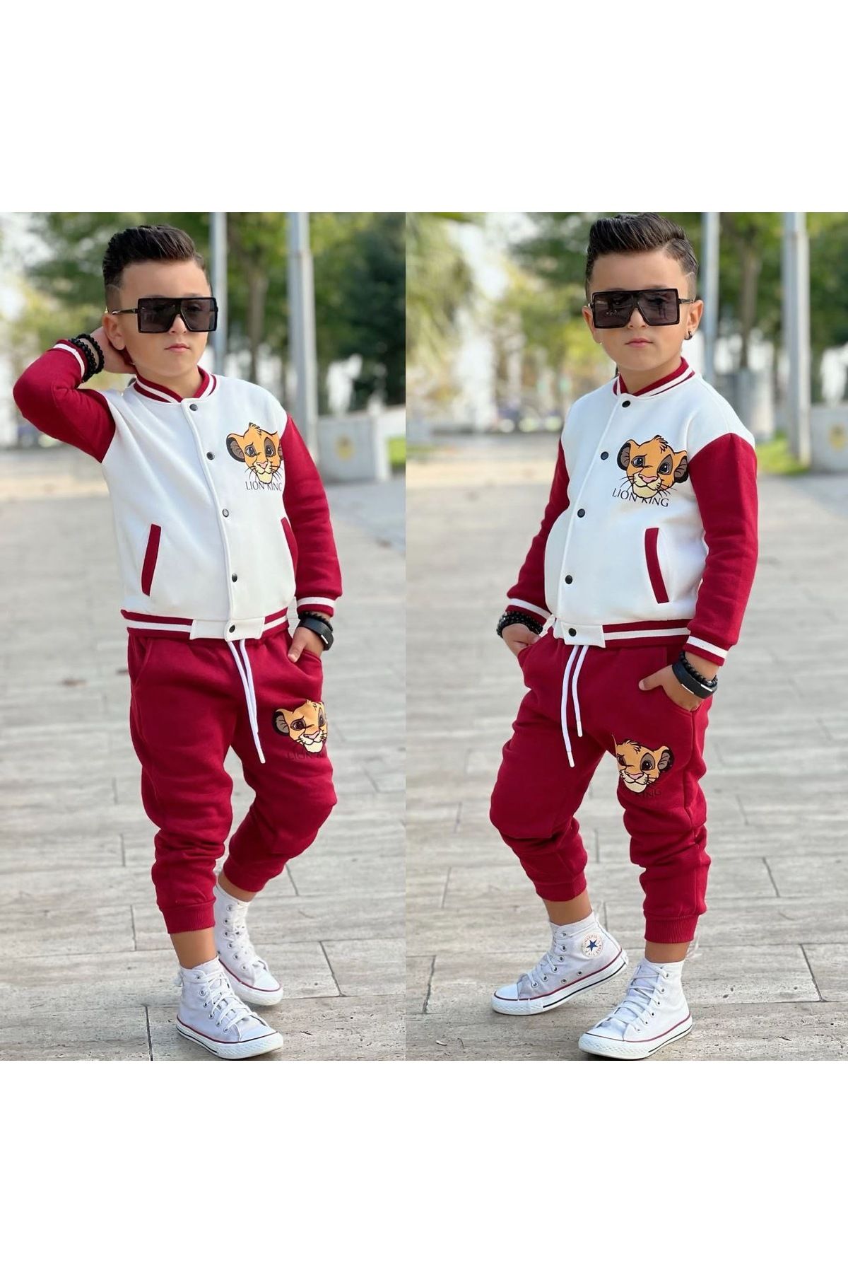 M LANO K DS LION KINK KIDS COLLEGE JACKET WINTER TRACKSUIT Trendyol