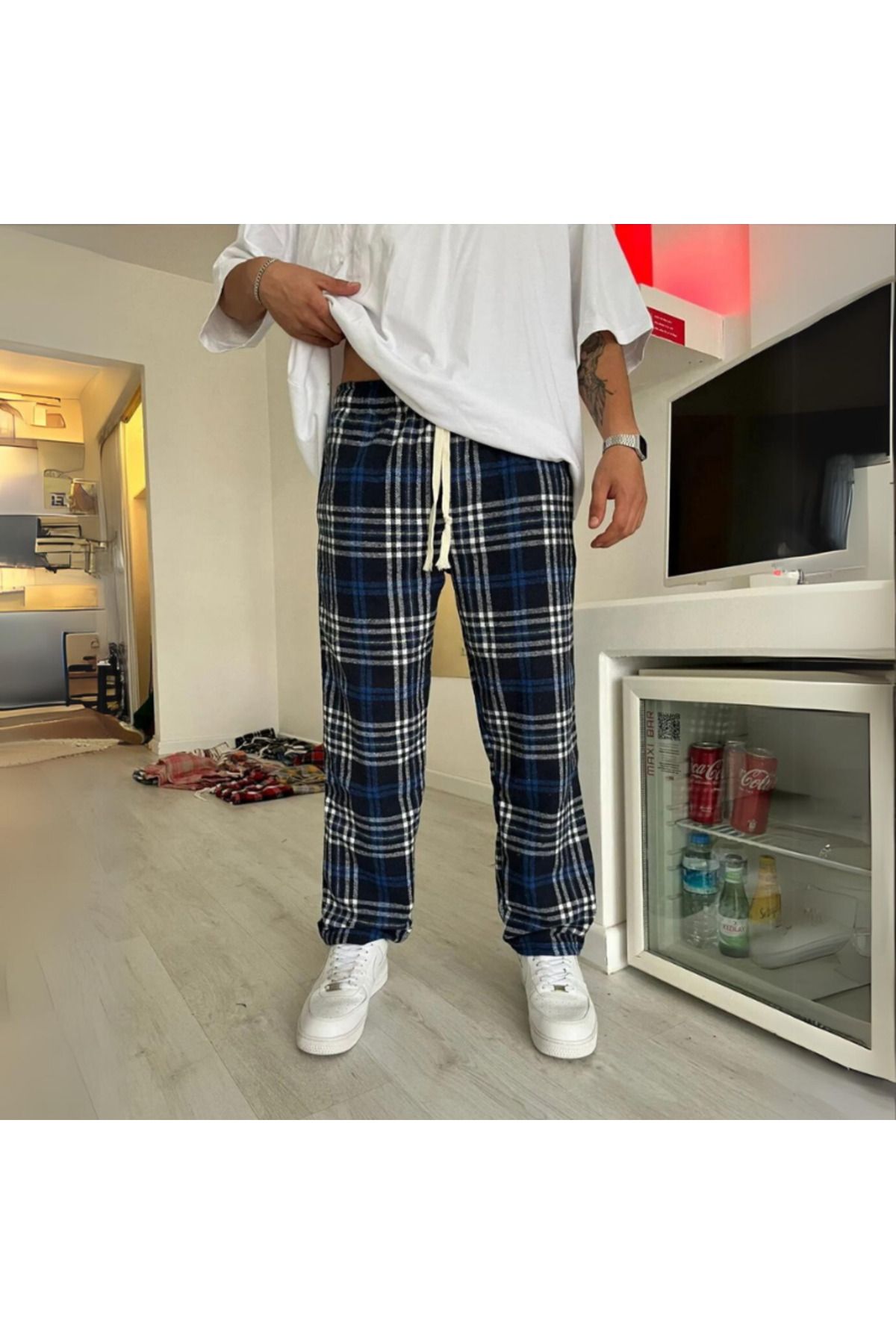 Lumberjack shop pajama pants