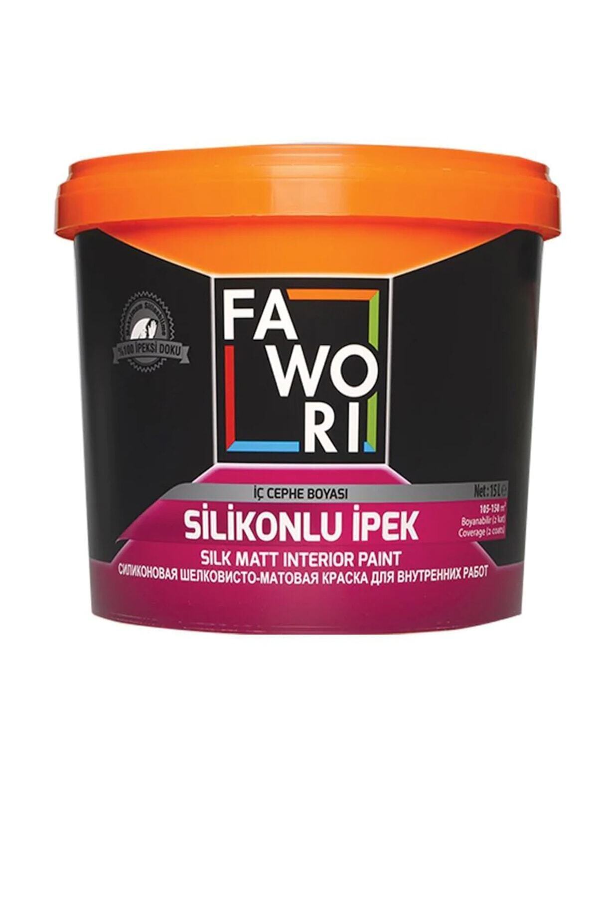 fawori silikonlu ipek mat ic cephe duvar boyasi 10 kg ekru fiyati yorumlari trendyol
