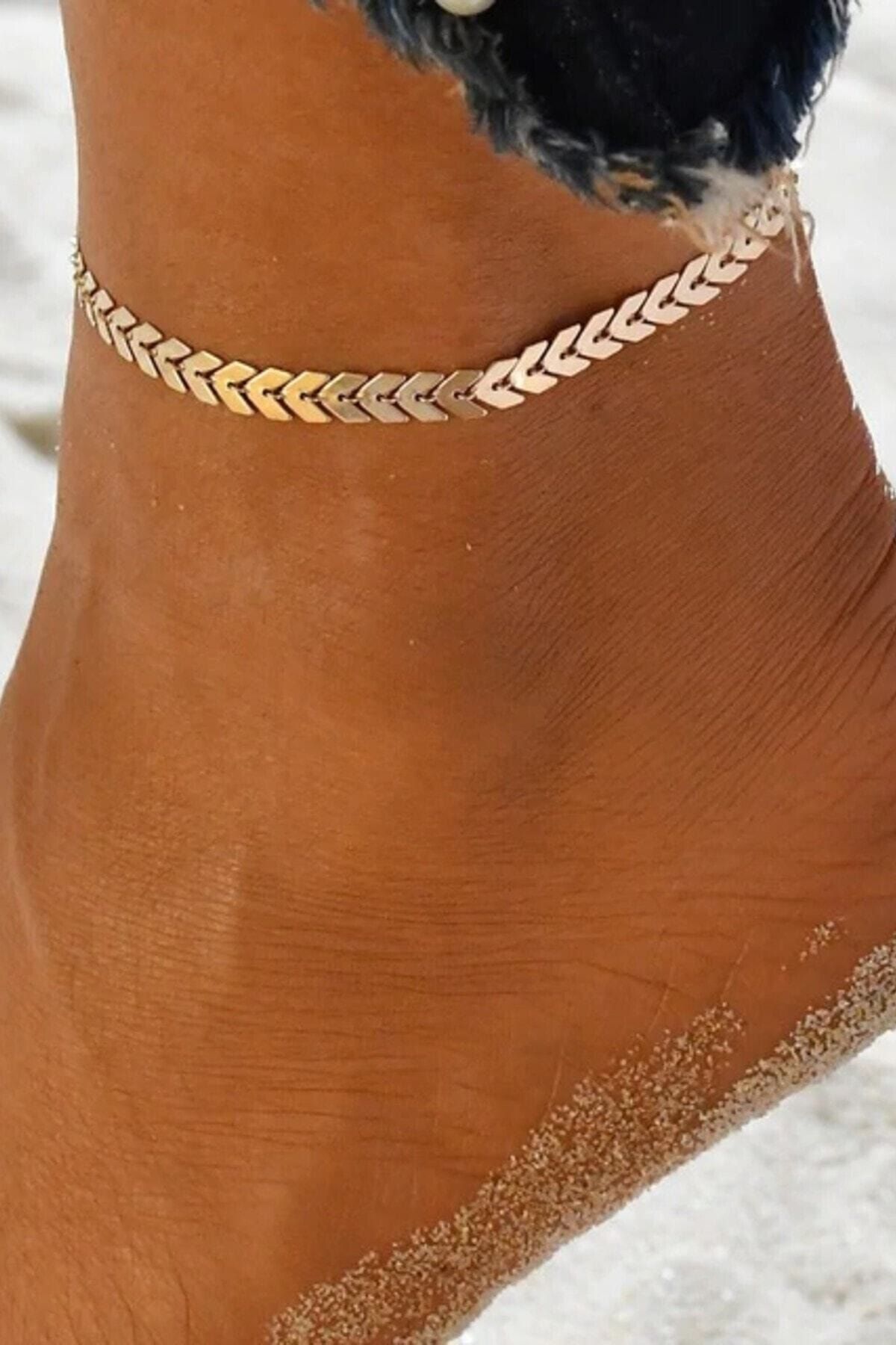 Gold ankle online bracelets for women