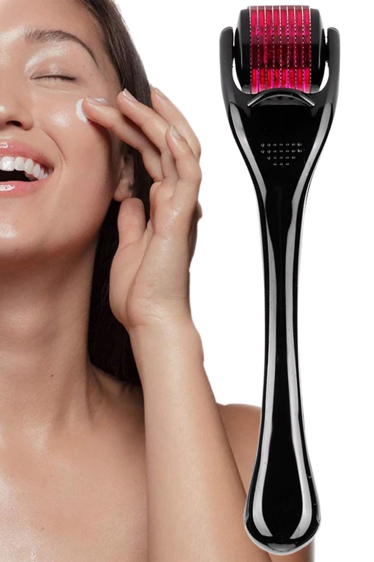 buffer sac cikarma taragi titanyum igneli derma roller cilt yenileme 0 5 fiyati yorumlari trendyol