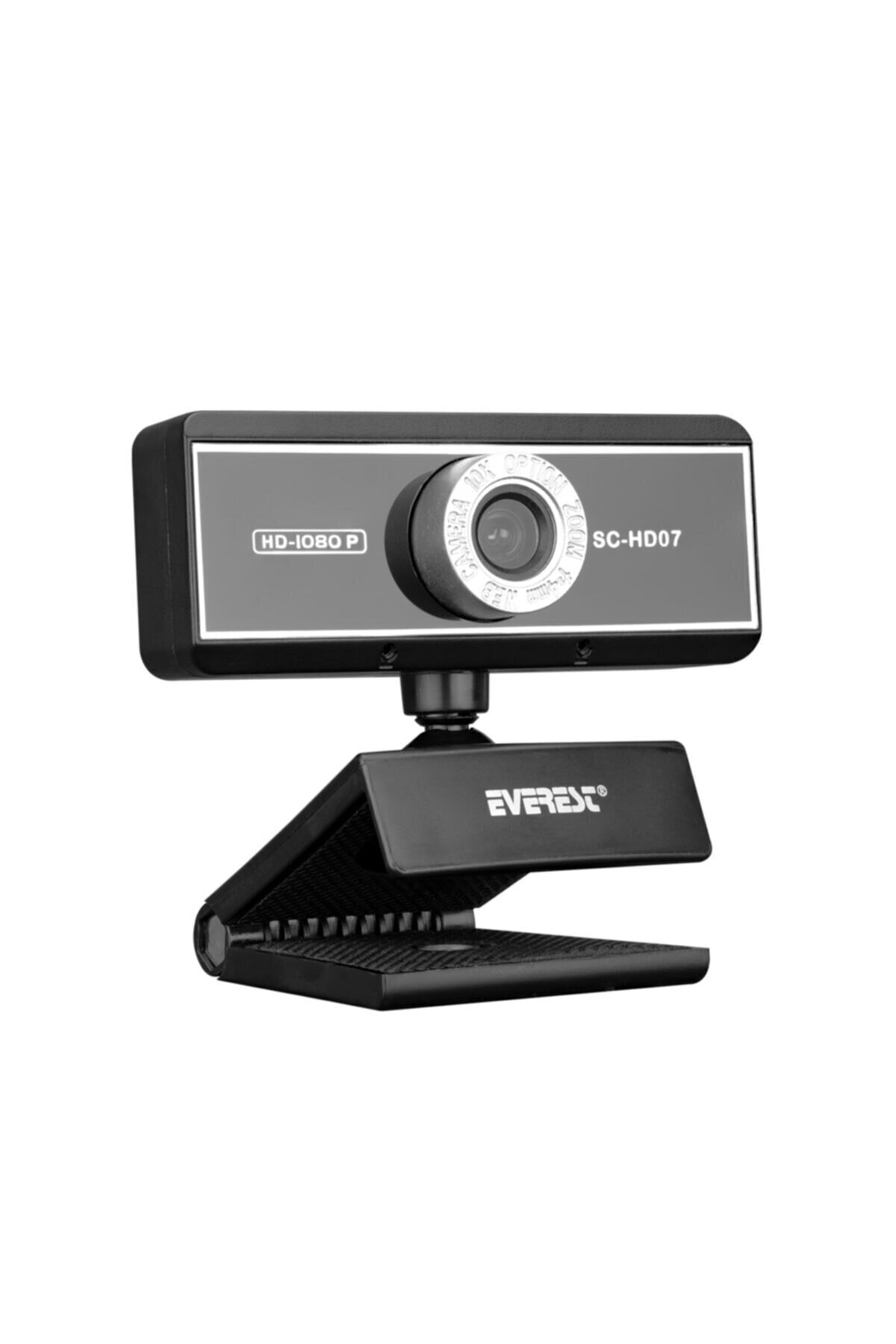 everest sc hd07 1080p usb harici mikrofonlu pc kamera webcam fiyati yorumlari trendyol