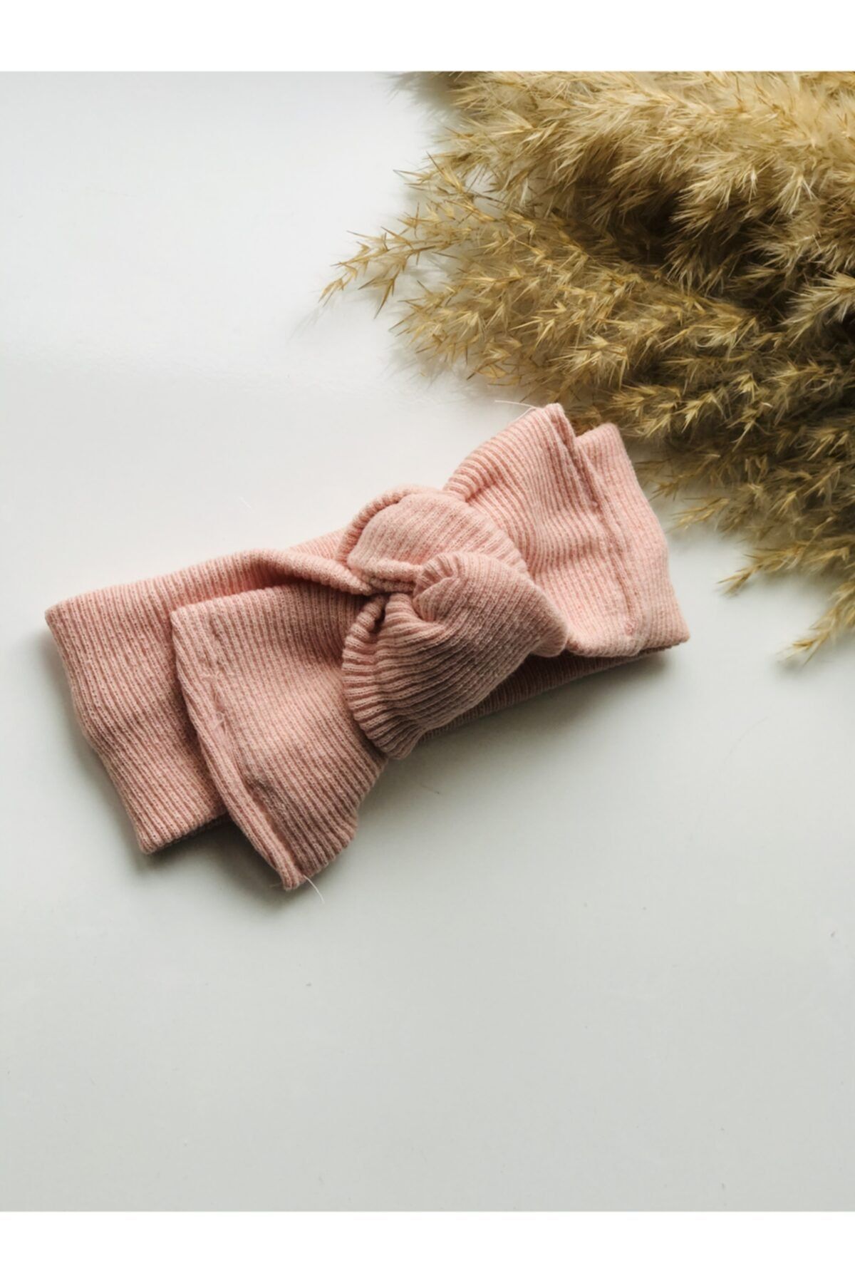 aressa kiz bebek cocuk pudra esnek ribana bandana sac bandi fiyati yorumlari trendyol