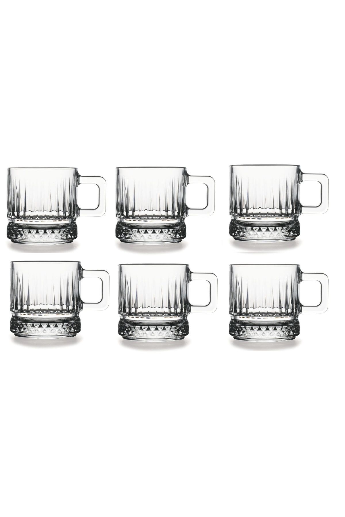 Glass cup with handle store
