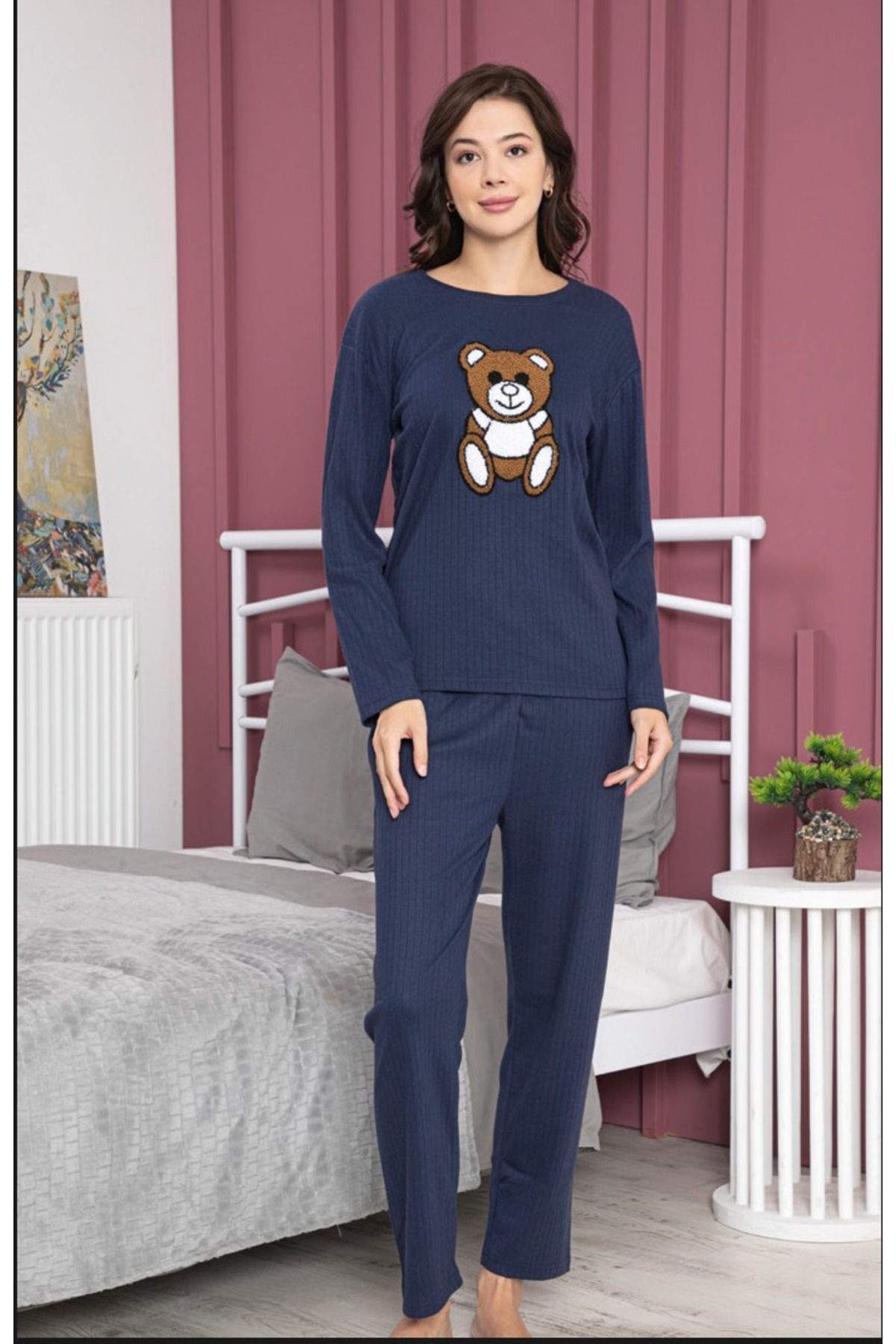 Womens cotton hotsell thermal pajamas