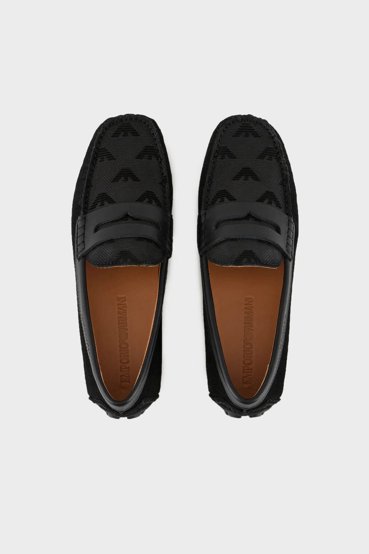 Armani moccasins sale