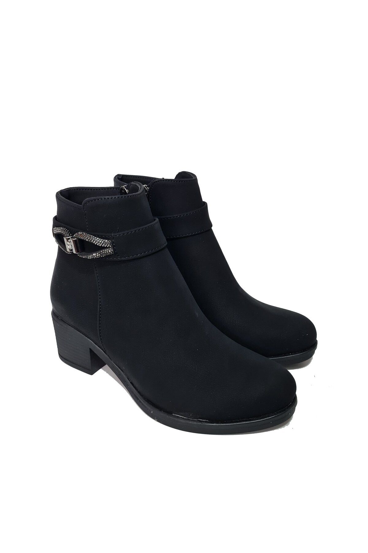 Ventes Stoned 5cm Heeled Women s Boots 883220 z Trendyol