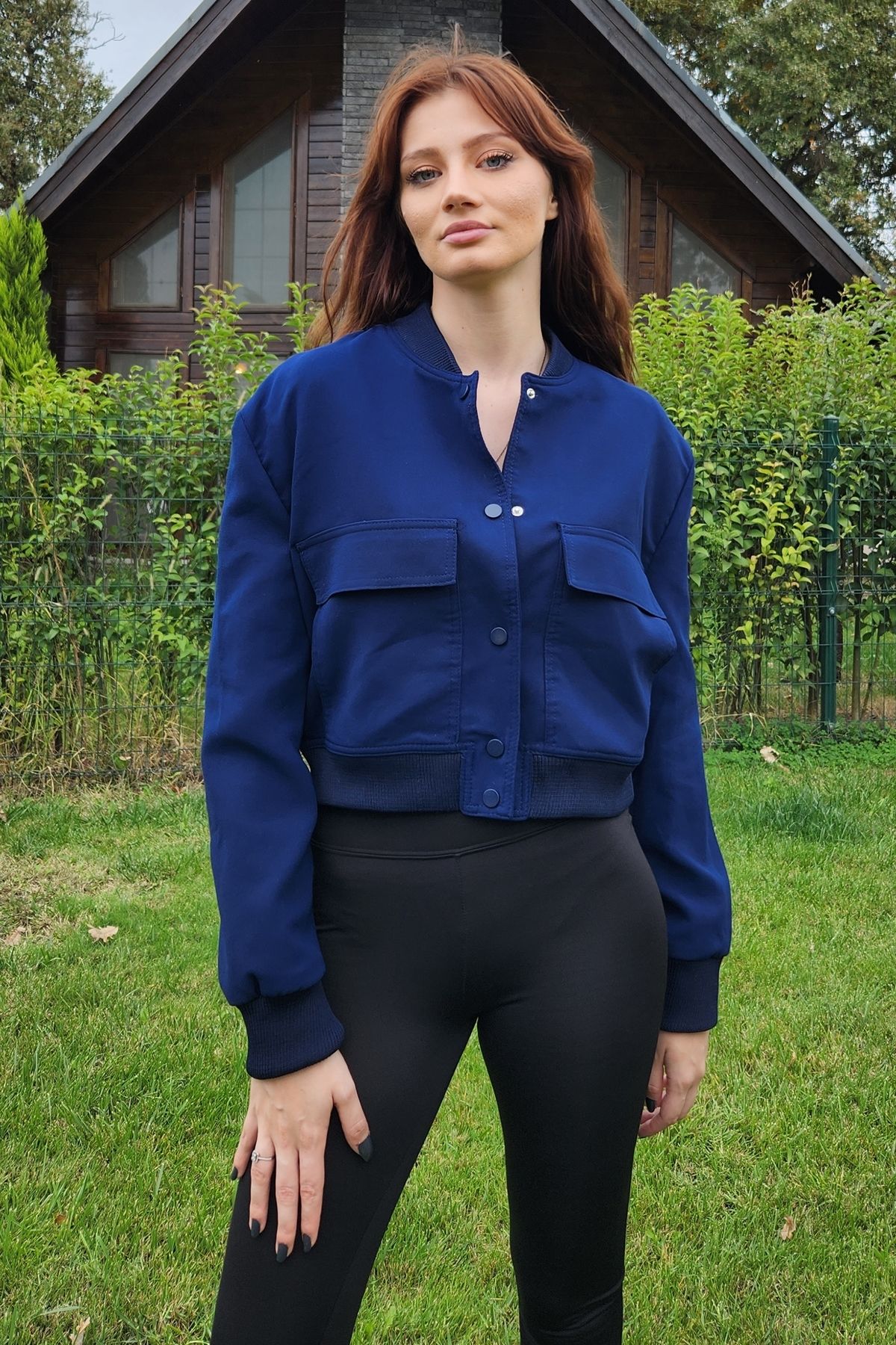 Short navy jacket outlet