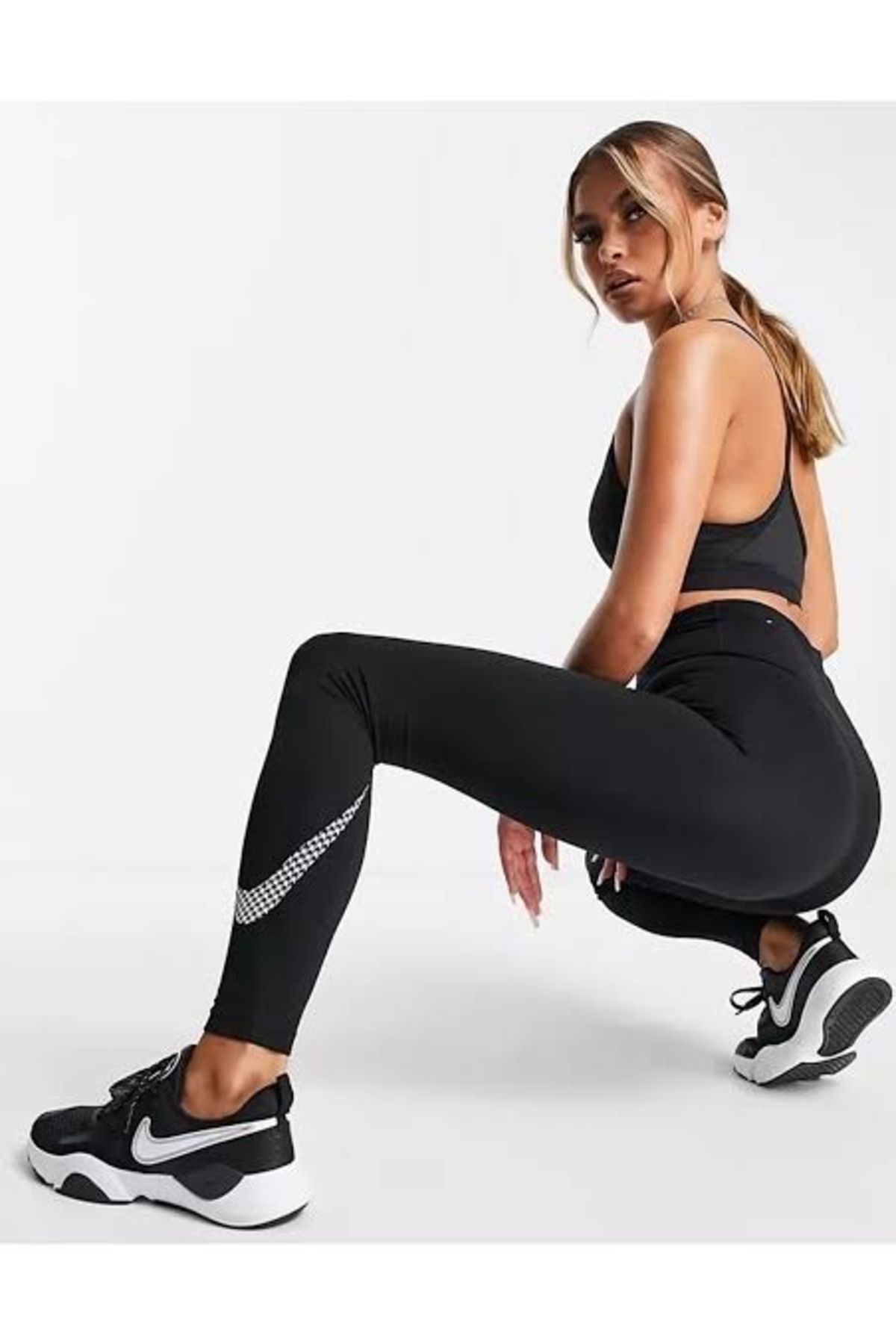 NIKE Women's Nike Dri-FIT One Icon Clash Mid-Rise Leggings