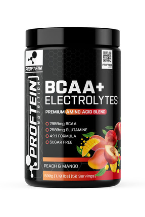 Bcaa+ Electrolytes 500g 50 Servis Mango & Şeftali Aromalı Image 0