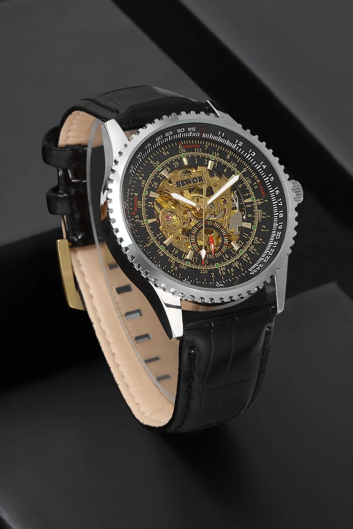Sewor store skeleton watch