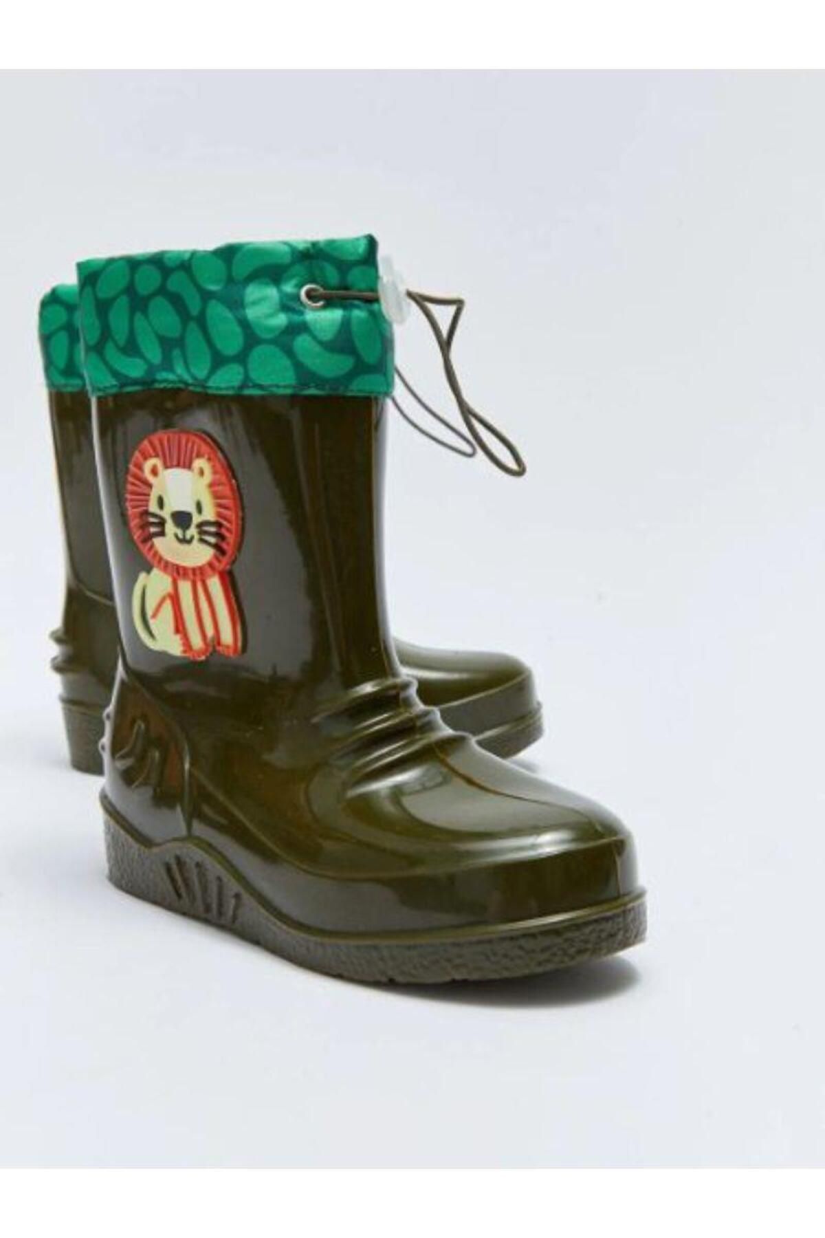 LC Waikiki Baby Boy Rain Boots with Patch Detail Trendyol