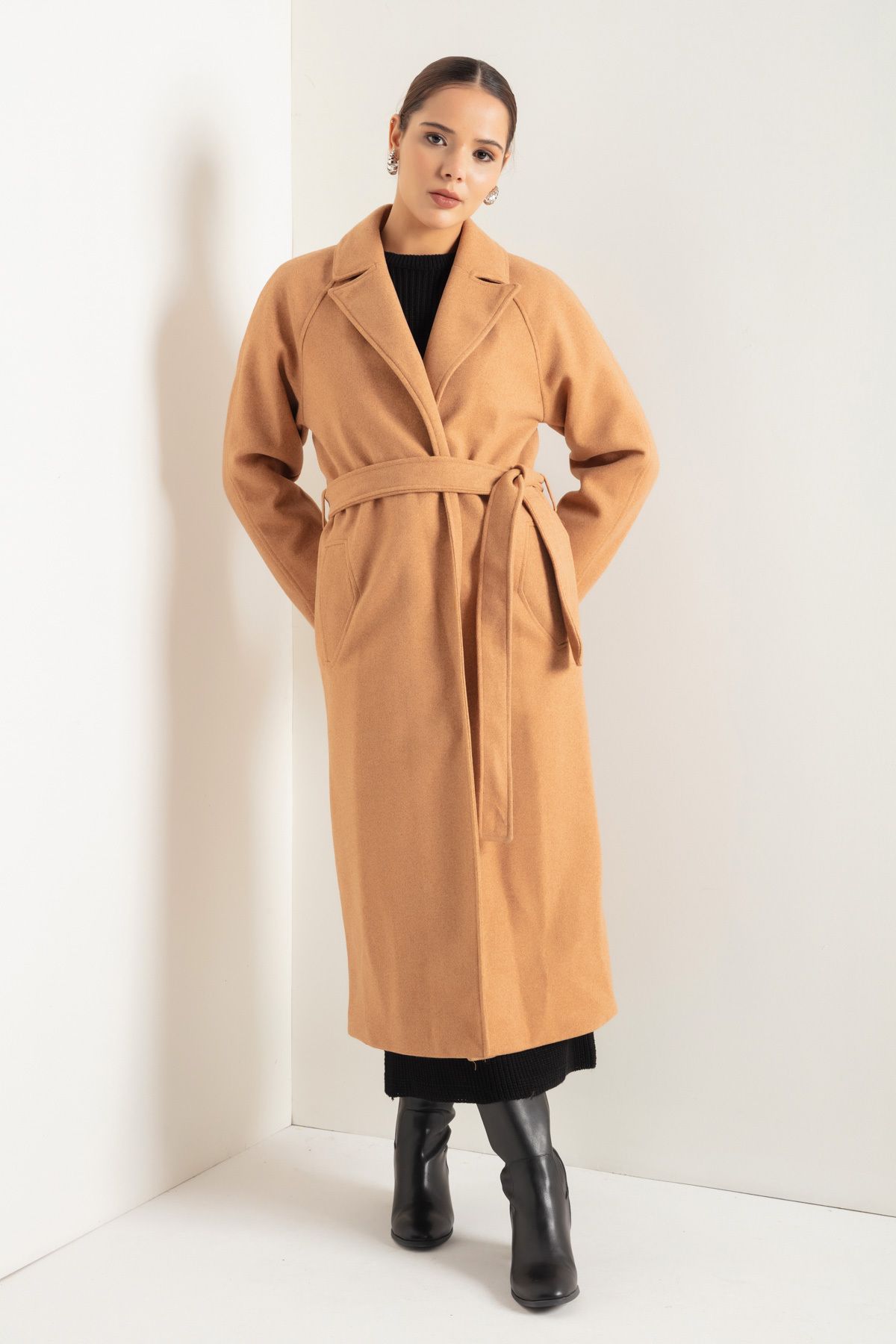 Cashmere best sale tan coat