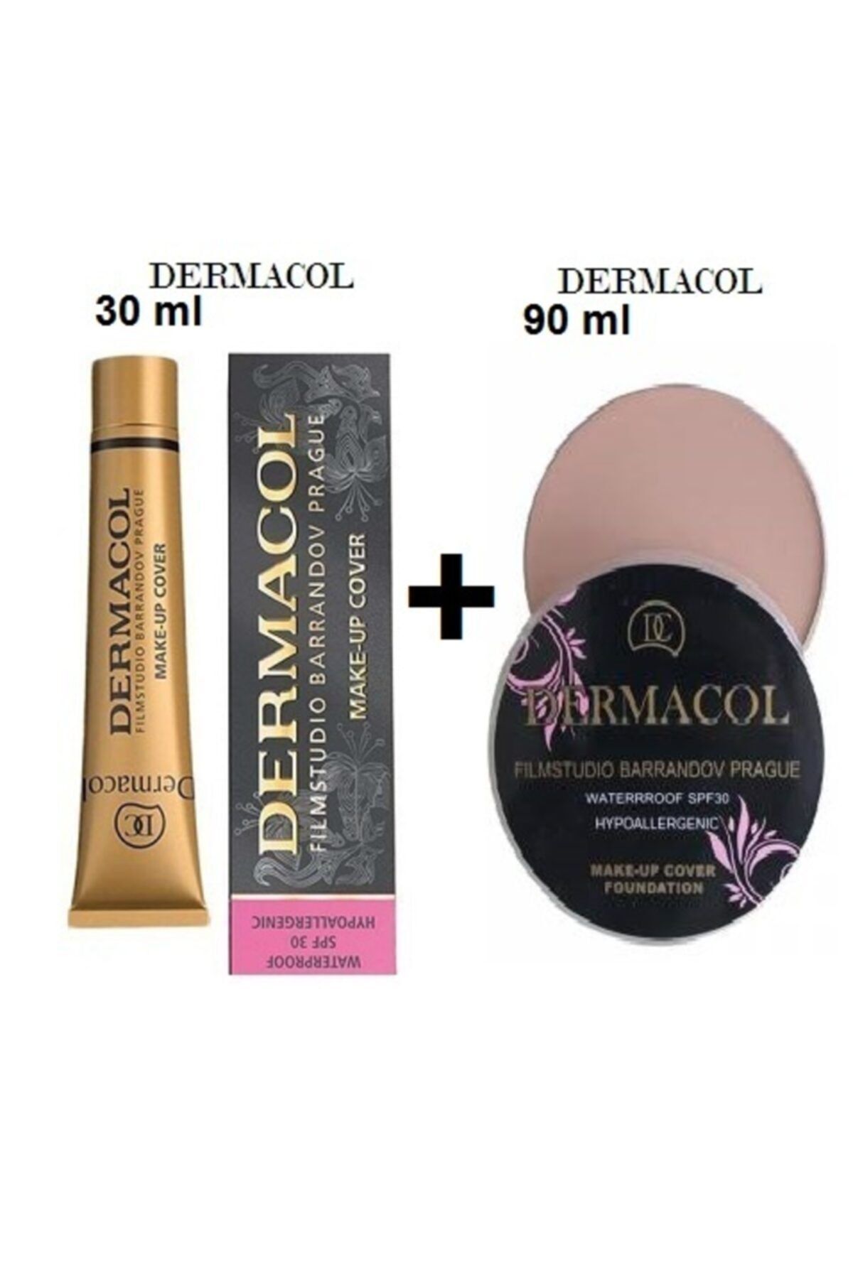 dermacol mardinal fondoten 30 ml porselen kapatici 90 ml dovme iz leke kapatici su bazli 2 li set 211 fiyati yorumlari trendyol