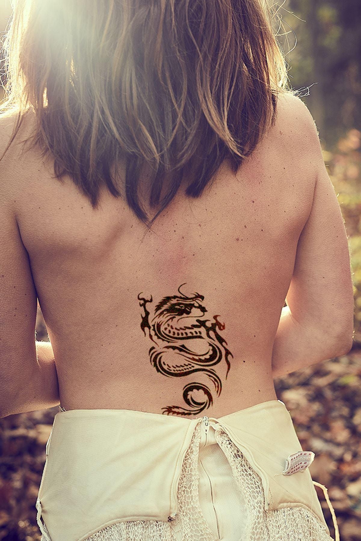 Takistir Gecici Ejderha Dovme Tattoo Fiyati Yorumlari Trendyol