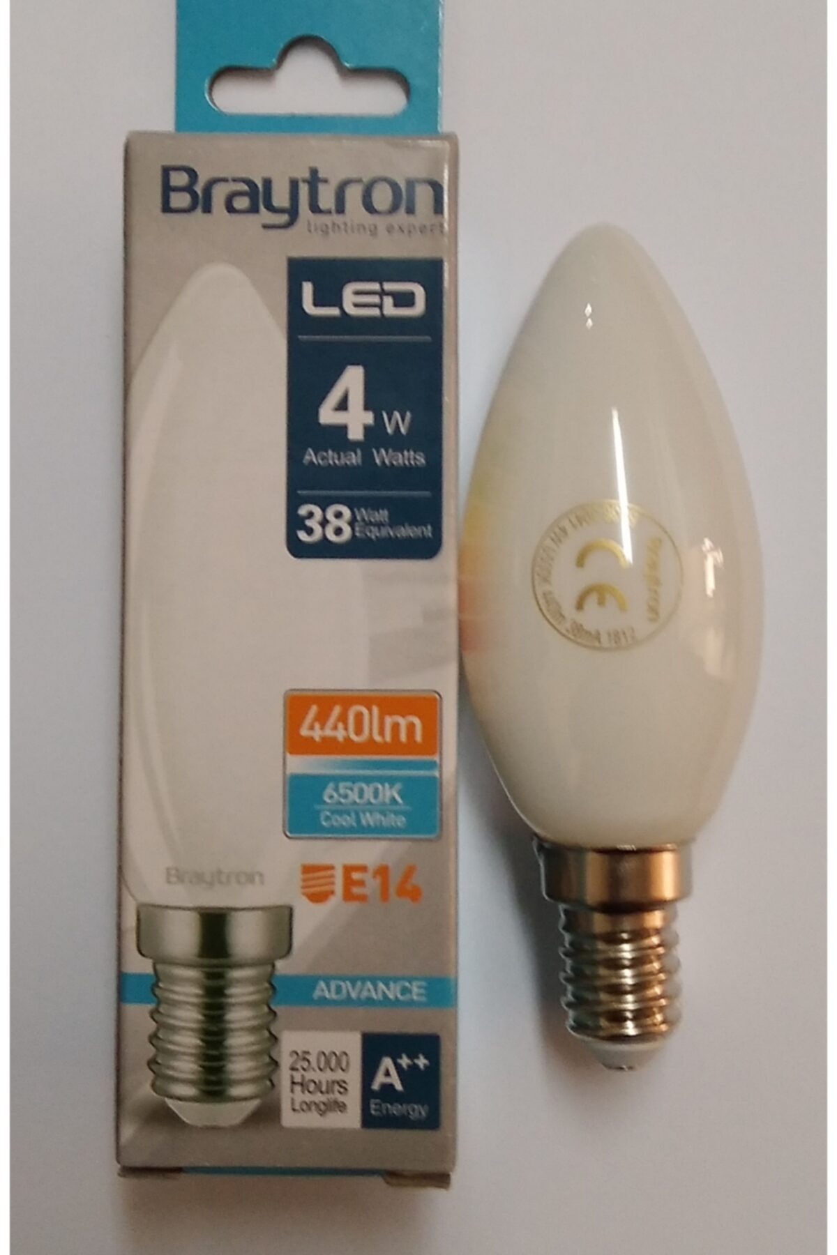 braytron buji ince duylu led ampul cam 4 w e 14 beyaz isik fiyati yorumlari trendyol
