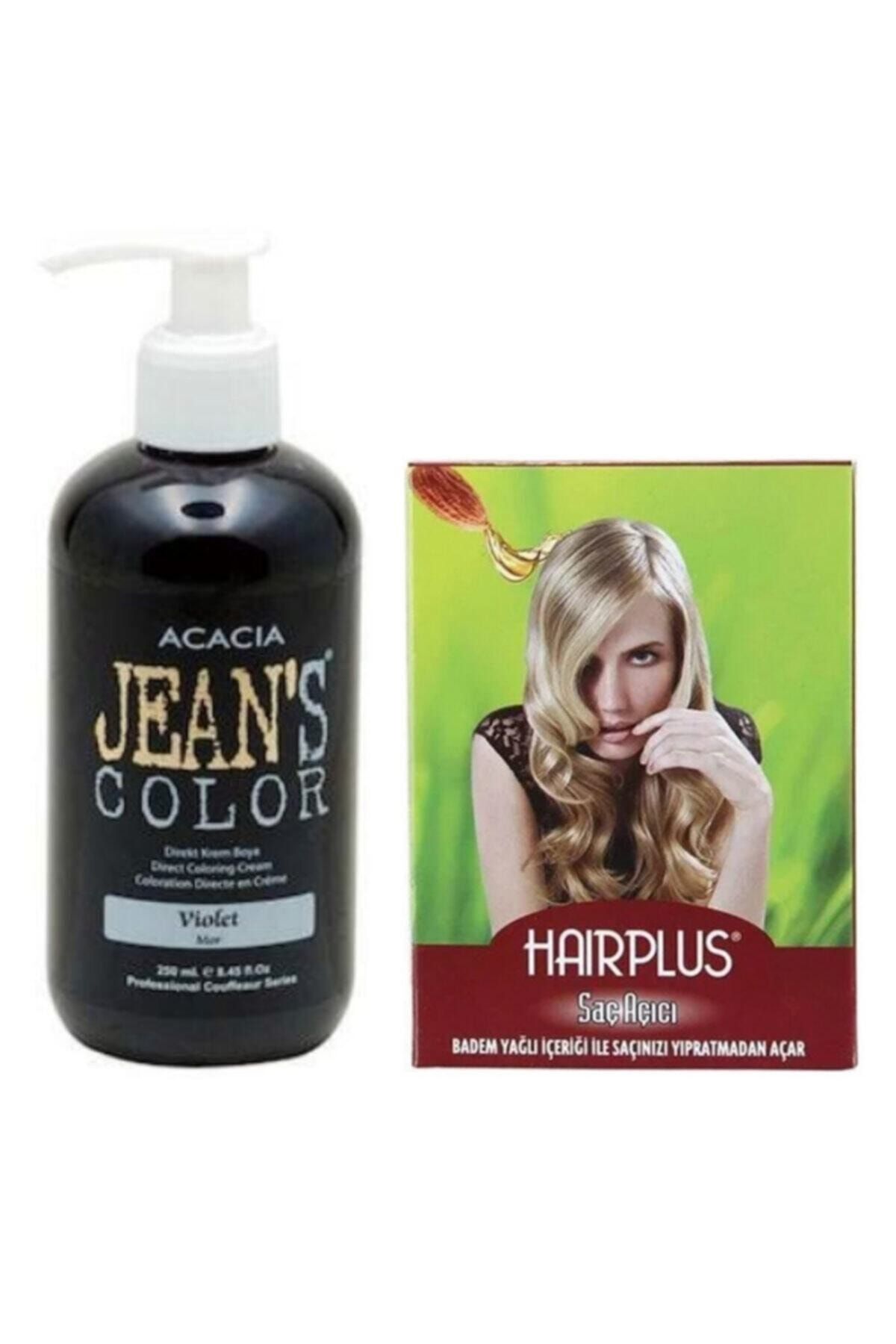 acacia sac boyasi mor 250ml ve hairplus sac acici fiyati yorumlari trendyol