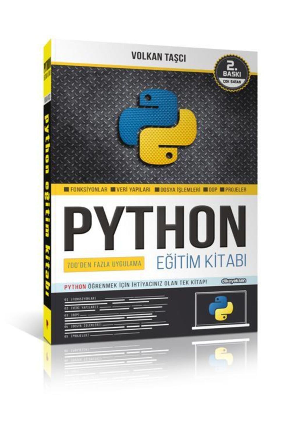 Dikeyeksen Yayıncılık Python Eğitim Kitabı