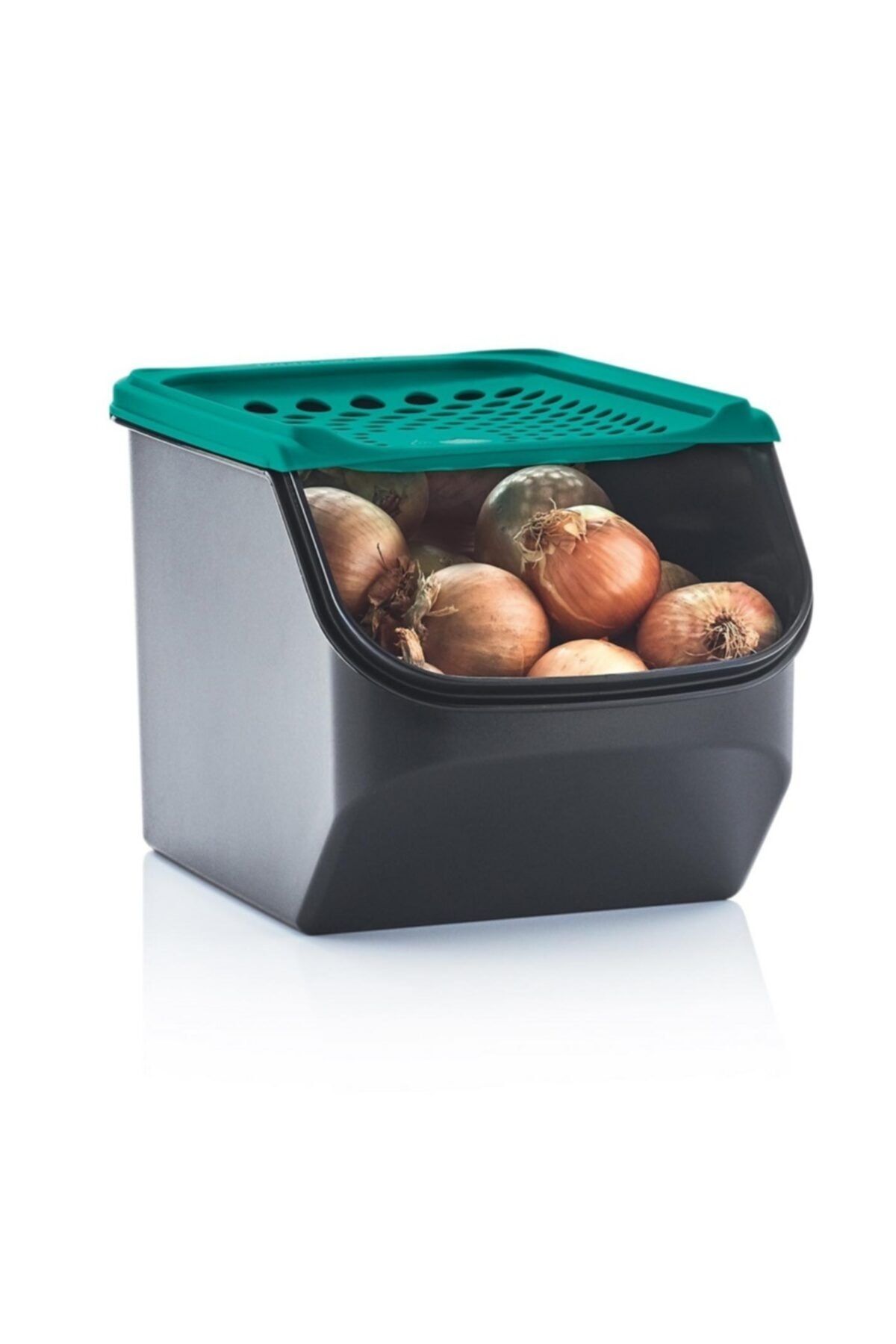 tupperware kiler midi 3 litre turkuaz patates sogan saklama kabi hsgl fiyati yorumlari trendyol
