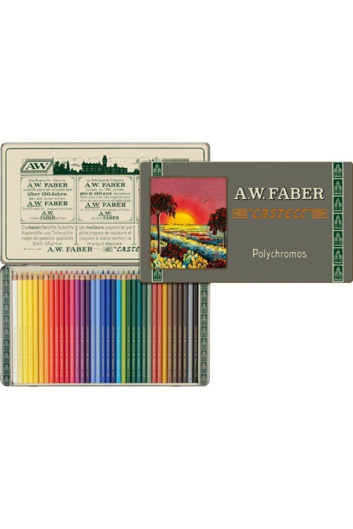 faber castell faber castell sanatsal kuru boya kalemi polychromos 36 renk 111 yil 211003 fiyati yorumlari trendyol
