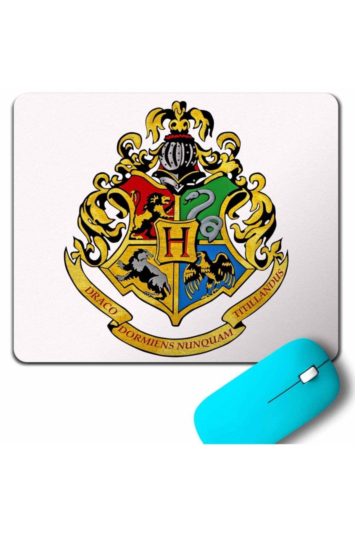 Kendim Seçtim Howgarts Houses Logo Harry Potter Mouse Pad