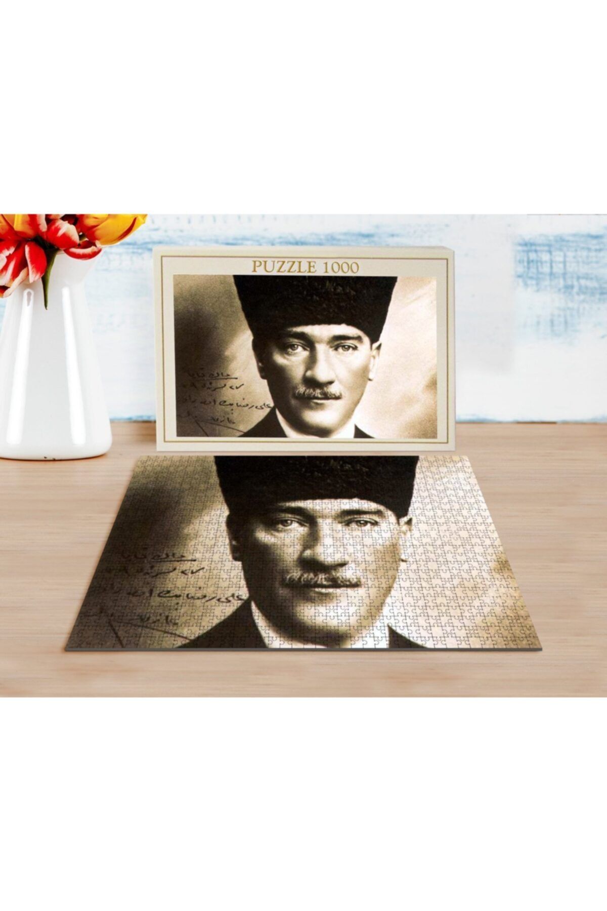 BK Home Atatürk Tasarımlı 1000 Parça Profesyonel Puzzle-3