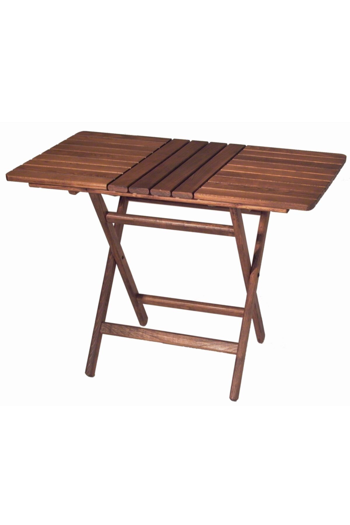 Bahçeme Ahşap Bahçe Balkon Mutfak Masası -kaş Katlanabilir 80x140