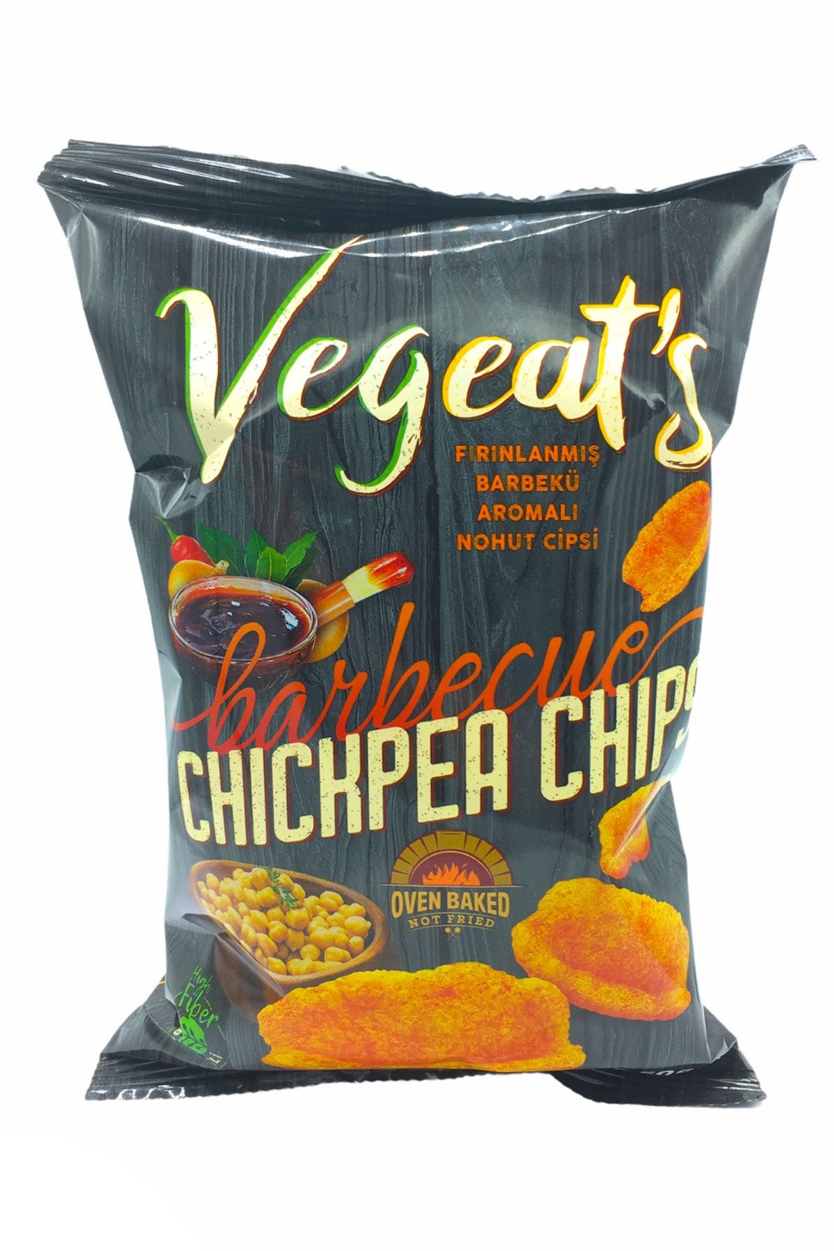 Vegeat's Fırınlanmış Barbekü Aromalı Nohut Cipsi 50 Gr