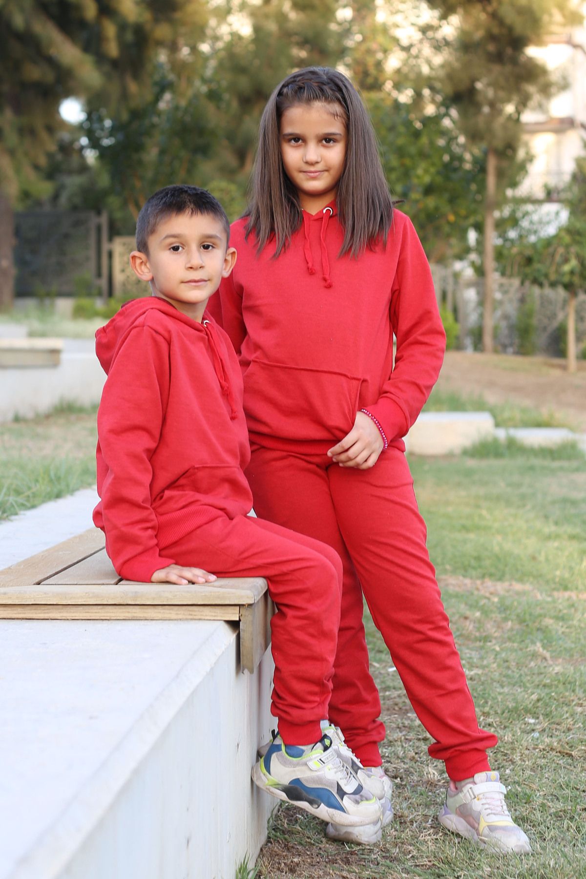 Kids red tracksuit 2025