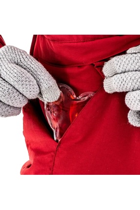 1 Adet Kalp Şekilli Sihirli Jel Isıtıcı, Isınmatik, Cep Sobası, Avcı Balıkçı Dağcı Kamp El Isıtıcısı Image 1