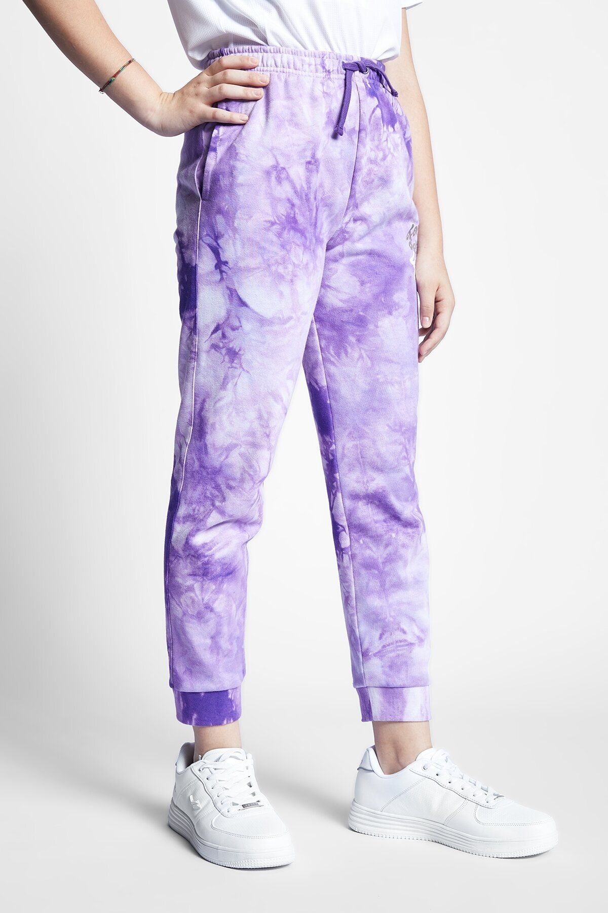White and hotsell purple joggers